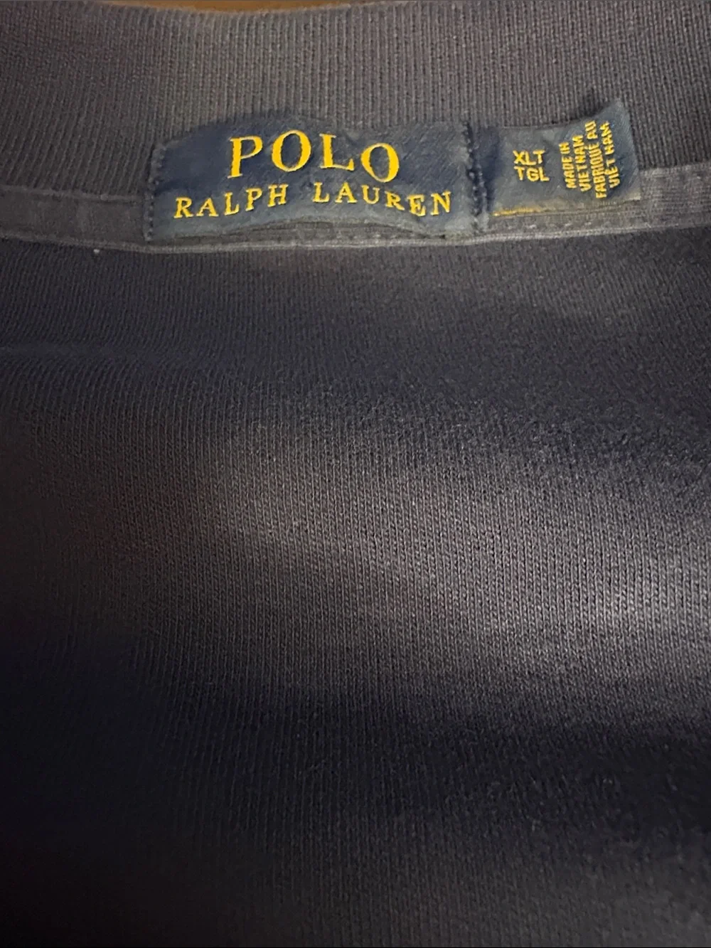 Polo Ralph Lauren Men's Navy Polo Shirt with Embroidered Logo